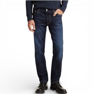 Levis 511 Men's Size 36x32 Slim Fit Jeans Stretch Denim Black Wash NWT